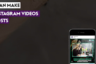 edit reel video, posts and story for instagram