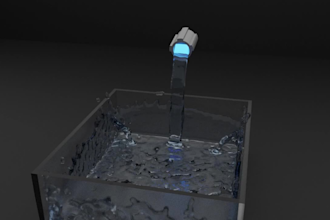create 3d animations and do rigging using blender
