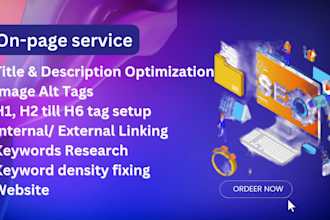 do wordpress rankmath on page and technical SEO optimization