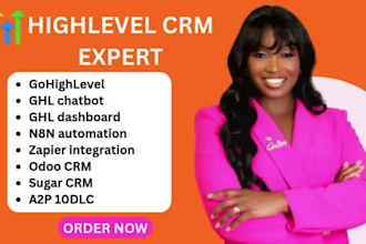 be ghl n8n ghl chatbot odoo CRM ghl dashboard