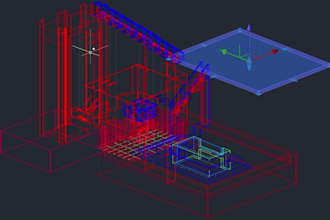 create descriptive geometry drawings in autocad