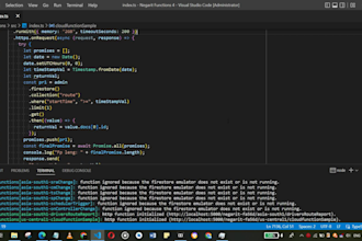 write cloud functions for firebase using typescript