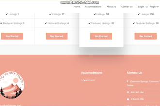 design airbnb vacation rental hotel booking short term rental website