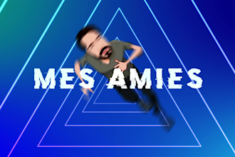 make eye catching youtube promo, isometric animation, glitch intro 4k