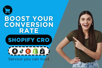 boost shopify store conversion rate, audit shopify store shopify cro shopify PPC