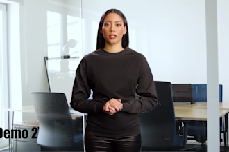 make realistic ai spokesperson video with real human avatar