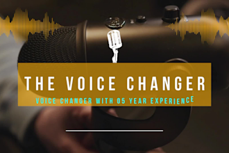 voice change,  reduce noise in just two hours