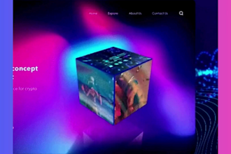 create animated wordpress website, gsap threejs, interactive website animation