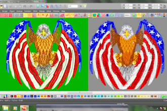 do embroidery digitizing logo professional 1 hour