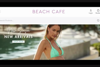 build swimwear shopify store, lingerie store beachwear bikini dropshipping store