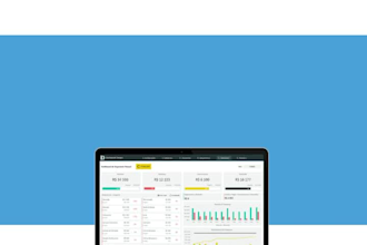 create clean dashboard design  in figma