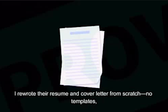 ats optimized resume and cover letter to get interviews