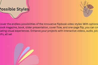 deliver professional interactive flipbook and videos