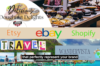 create eye catching ebay etsy shopify shop banners