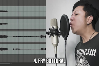 do 7 types of metal screams for your song whether its in english or japanese