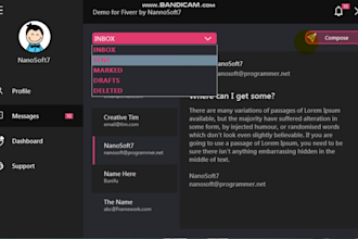develop web app and desktop app in c sharp dot net
