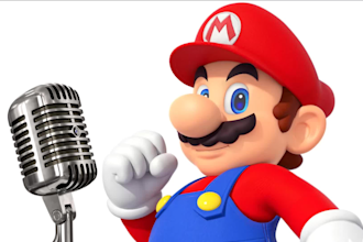 do a super mario voice over
