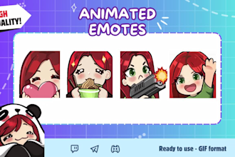 create animated twitch emotes
