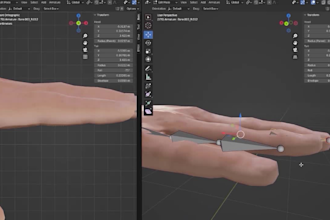 rig 3d character in blender for unity and animation