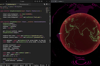 create advanced components with shaders for your website