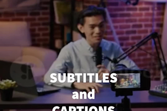 add subtitles to your videos with discount on each order