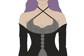 draw scary semi realistic portraits sfw or nsfw