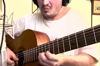 play beautiful nylon string guitar for your song