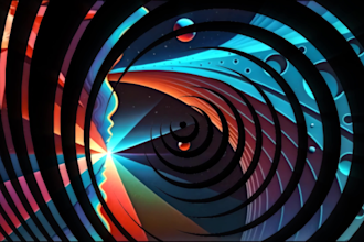 create a 4k music video or visualizer