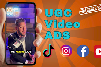 create male ugc podcast videos