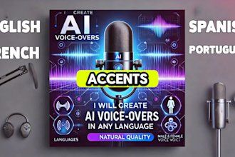 create ai voice overs in any language with natural quality
