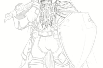 draw character arts and designs