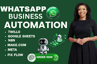 create a professional whatsapp ai chatbot with advanced n8n automation