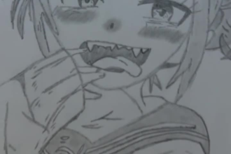 draw any anime character for you digital or pencil