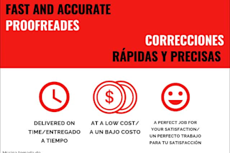 proofread your spanish text