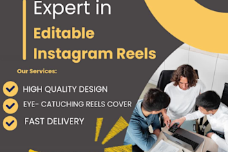 create professional instagram reels covers in24 hours