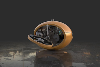 3d sculpt, retopology, texture, rig and animate your ideas