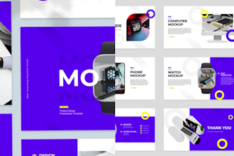 design modern business sales pitch deck and powerpoint presentation, PPT slides
