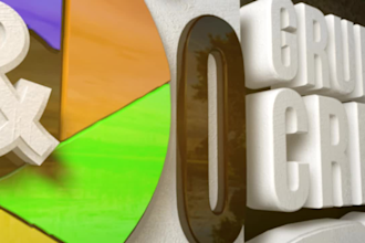 animación de logo 3d