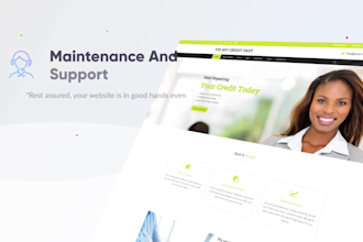 build a professional credit repair website