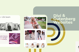 divi website, divi website design, divi builder expert, divi wordpress website,