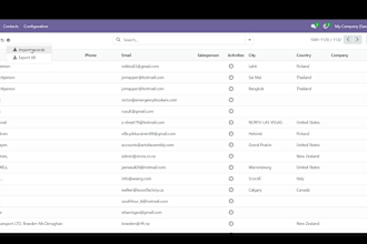 manage, import, and load data into your odoo