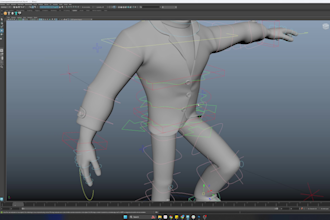 rig your 3d character in maya for unreal or unity with professional quality