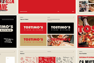 design a business logo and comprehensive brand guidelines