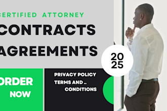 draft and review legal agreements, contracts and documents