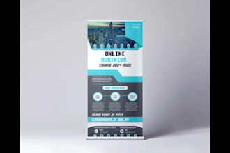 do awesome trade show banner, real estate, or business