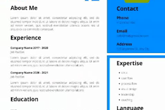 design professional resume maker and tech cv writing service
