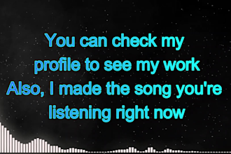 produce music or make a beat just for you