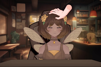 create and rig a live 2d vtuber model