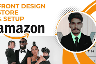 build amazon storefront design and amazon store setup