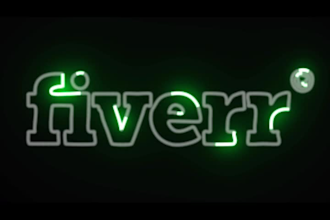 do intro and outro with neon effects in after effects